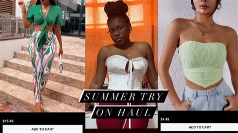 Collective Try On Haul Summer Clothing Haul Shein More YouTube