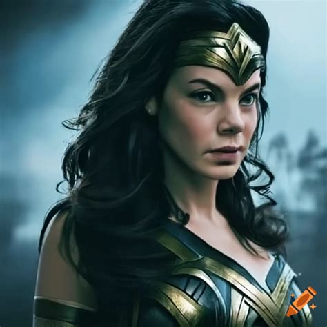 Michelle Monaghan As Wonder Woman On Craiyon