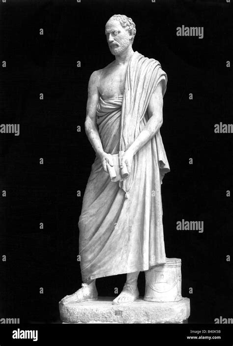 Demosthenes 384 322 Bc Greek Orator Full Length Statue Vatican