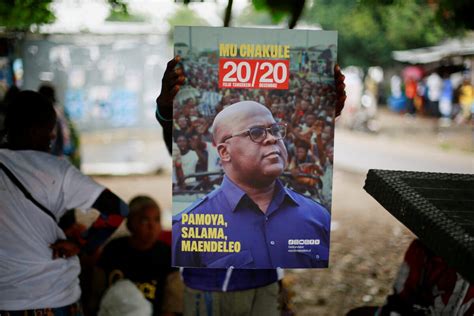 Congo President Felix Tshisekedi re-elected after contested poll - The ...