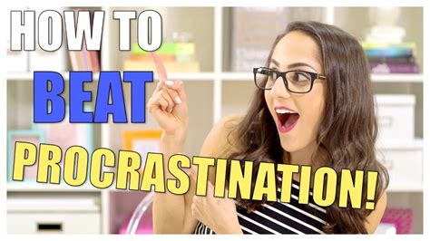 10 Tips To BEAT Procrastination YouTube