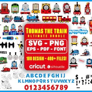 Thomas The Train Svg Bundle High Quality Png Thomas And Friends Svg