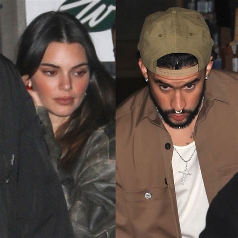 Kendall Jenner And Bad Bunny Spotted At Restaurant With Justin Bieber