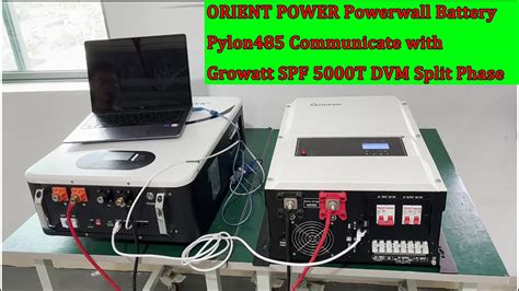 Growatt Split Phase Inverter Spf T Dvm Communicate With Orient