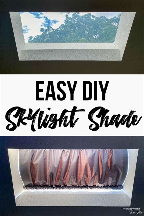 Easy DIY Skylight Shade