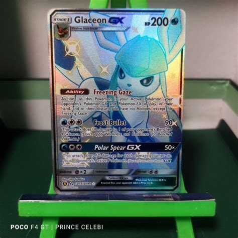 Pokemon TCG Shiny Glaceon GX Shopee Philippines