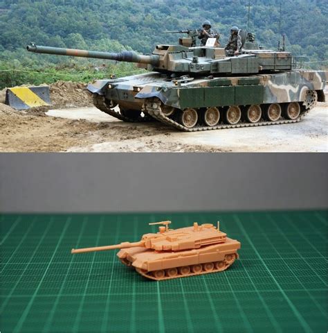 1 144 South Korea K 2 Black Panther Main Battle Tank Fine Detail