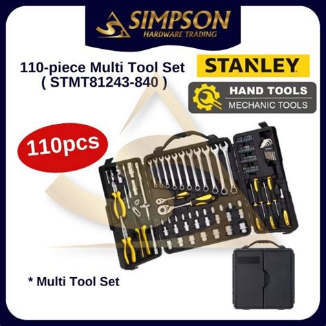 STANLEY Original STMT81243 840 110 Piece Multi Tool Set 81243 Lazada