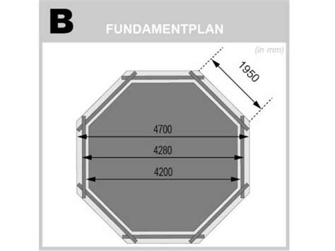 Karibu Massivholzpool Modell 2A KDI Achteckbecken Holzpool