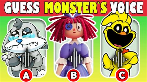 Impossible Guess The Monster By Emoji Voice Poppy Playtime