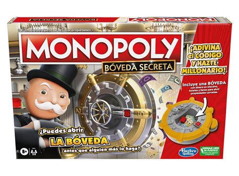 Ripley JUEGO DE MESA HASBRO GAMING F5023 MONOPOLY BOVEDA SECRETA