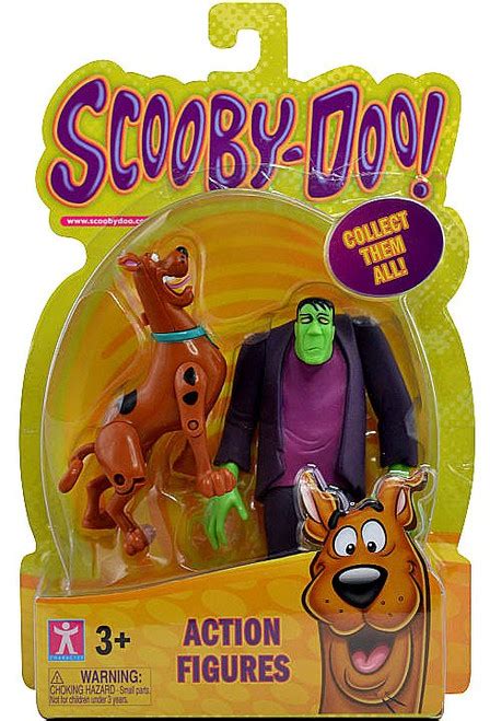 Scooby Doo Frightface Scooby Frankensteins Monster Action Figure 2-Pack ...