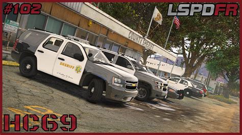 GTA 5 LSPDFR Patrol 102 LASD LSSD Major Sandy Shores Shootout