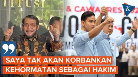 Anwar Usman Merasa Difitnah Saat Tangani Gugatan Batas Usia Capres