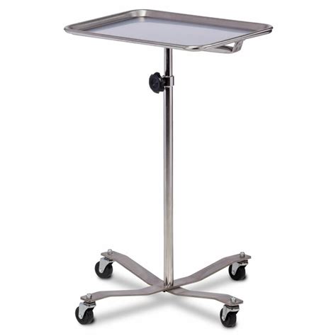 Clinton Mobile Ss Instrument Stand With Ss Base Ms 29