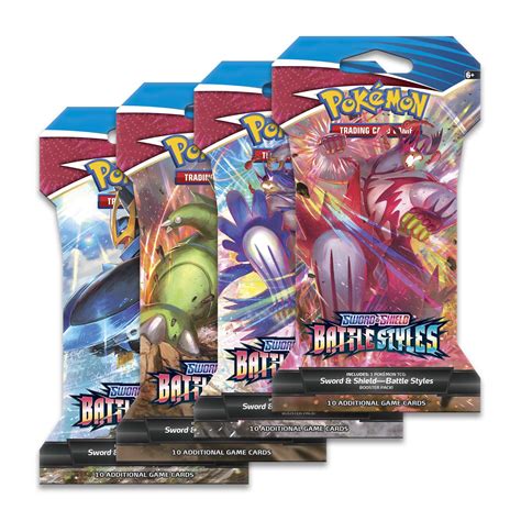 Pok Mon Tcg Sword Shield Battle Styles Sleeved Booster Pack