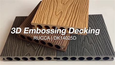 Rucca New Technology Wpc 3d Embossed 140 25mm Wood Plastic Composite