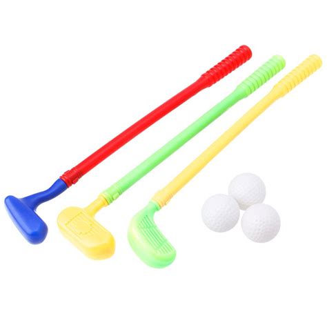 Игровой набор для мини-гольфа Toy Реалистичная клюшка Спортивные ...