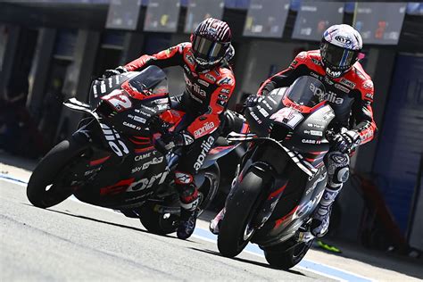 Aprilia Retains Aleix Espargaro Maverick Vinales For M Visordown