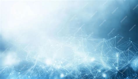 light blue  white technology style  background premium ai