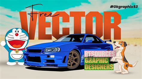 Free Vector Resources For Graphic Designers Gkgraphix Youtube