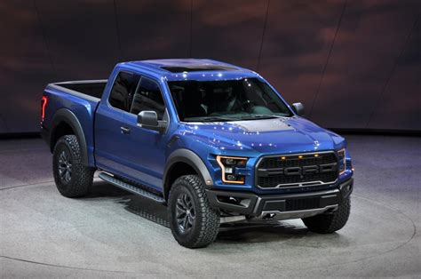 Blue Ford F-150 Raptor extra cab pickup truck HD wallpaper | Wallpaper ...