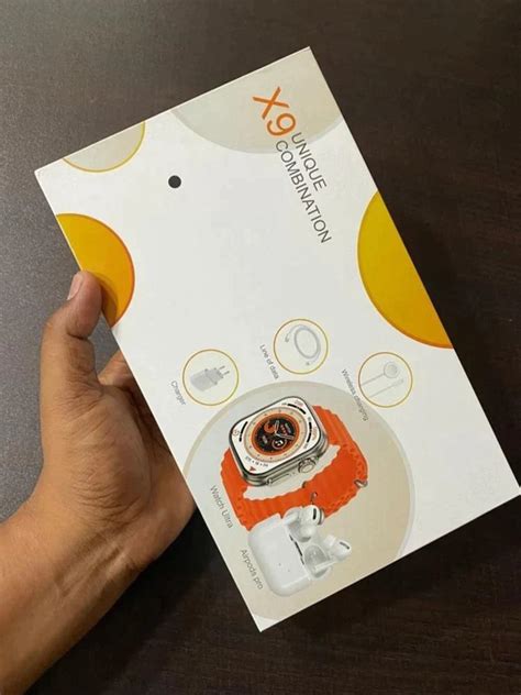 X9 Unique Combination Smart Watch With Airpods Pro 2 – Smart World Gadgets