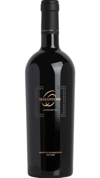 San Marzano 60 Sessantanni Limited Edition Old Vines Primitivo Di