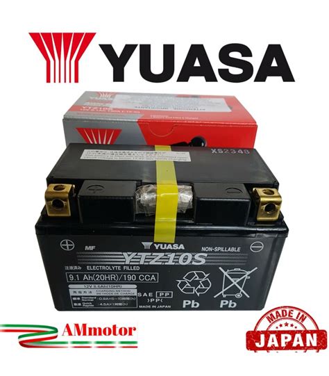 Batteria Yuasa Ytz S Honda Hornet Moto Attiva Originale