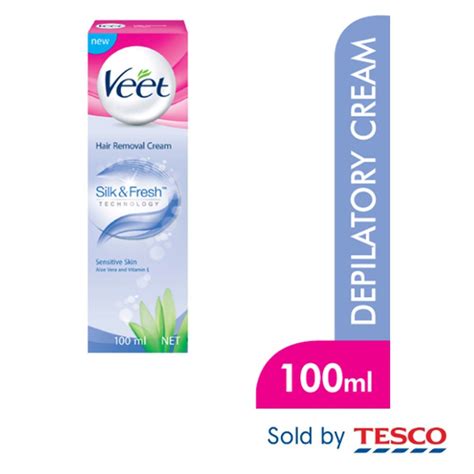 Veet Sensitive Skin Aloe Vera And Vitamin E Hair Removal Cream 100ml