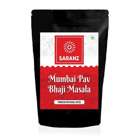 Saranz Mumbai Pav Bhaji Masala Packaging Type Pouch Packaging Size 100 G At Rs 124pouch In