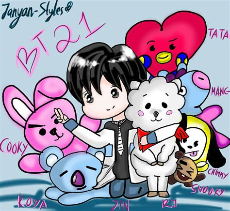 BT21 (with Jin) by Janyan-styles98 on DeviantArt