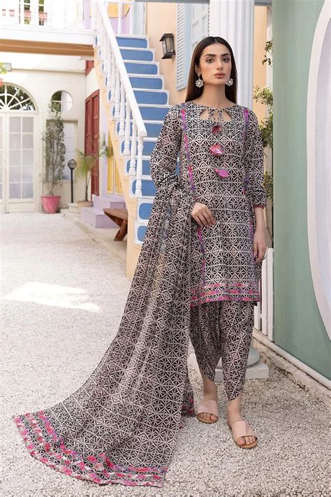 Latest Same Printed Shalwar Kameez Suit Designs