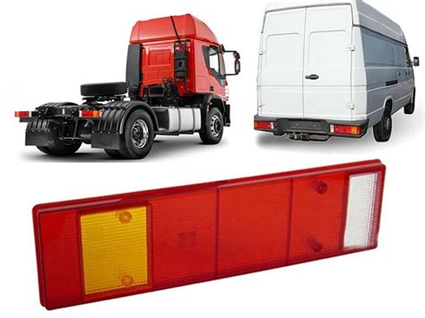 Lente Lanterna Traseira Daily Stralis Eurocargo Tector Trakker Cursor