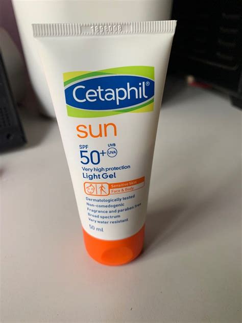 Cetaphil Sunscreen Spf 50 Beauty And Personal Care Face Face Care On