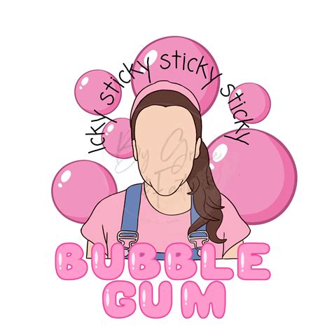 Ms Rachel Png Ms Rachel Sublimation Icky Sticky Bubble Gum Png - Etsy ...