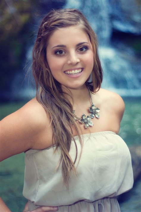 Waterfall Senior Portrait