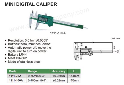 Chand Company Caliper