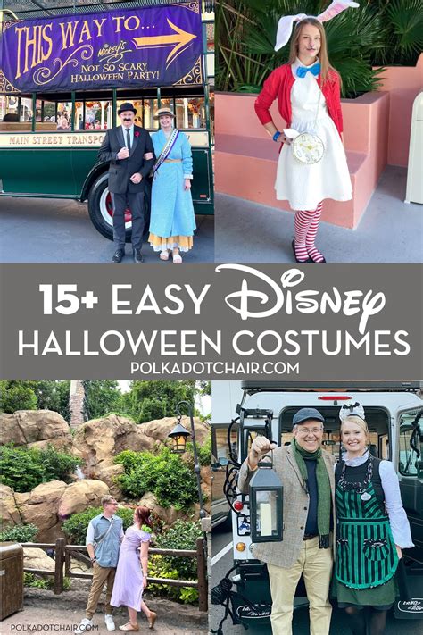 16 Simple Diy Disney Halloween Costumes The Polka Dot Chair