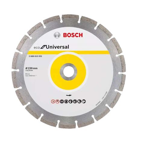 Bosch ECO Universal 230 X 22 23mm Diamond Cutting Disc 2 608 615 031