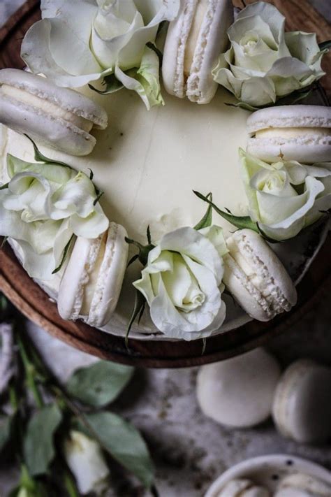 Buckwheat Honey Cake With Rose Mascapone Cream Frosting