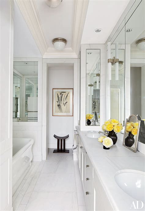 22 Luxury Bathrooms In Celebrity Homes Photos Architectural Digest