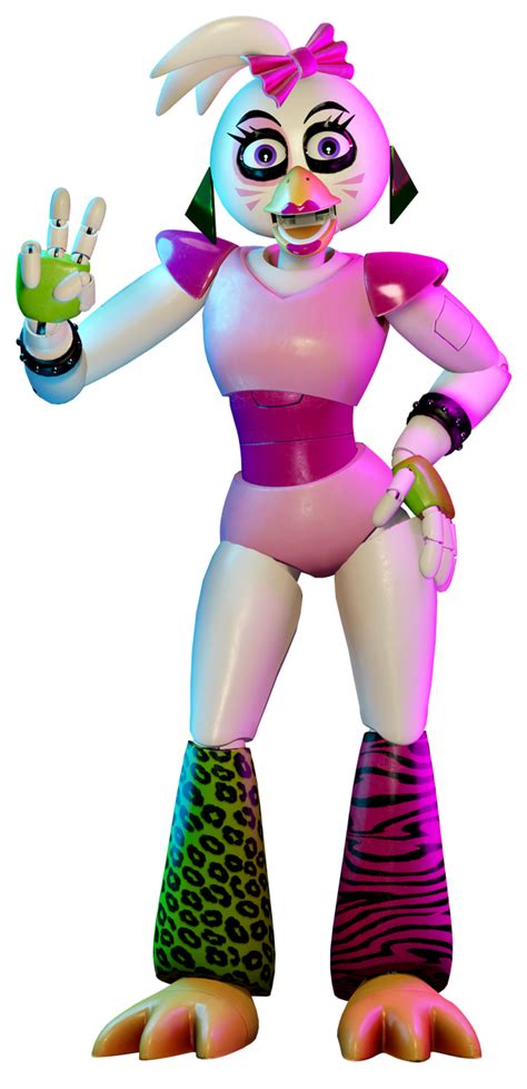 Fnaf Security Breach Glamrock Chica Full Body New By Mauricio2006 On Deviantart