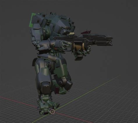 3d Model Titanfall Bt 7274 With Animations Vr Ar Low Poly Cgtrader