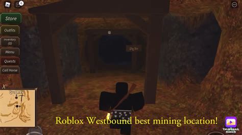 Roblox Westbound Best Mining Location Youtube