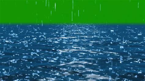 Green Screen Rain River Green Screen Sea Green Screen Beautiful Nature Green Screen Rain