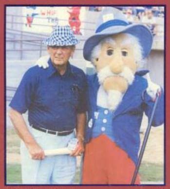 University of Mississippi - Colonel Reb, Ole Miss Rebels mascot, poses ...