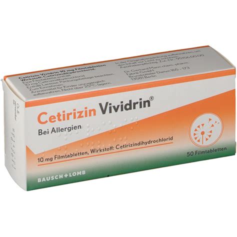 Cetirizin Vividrin Shop Apotheke