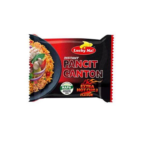 Lucky Me Hot Chilli Pancit Canton 60g Oriental Shop