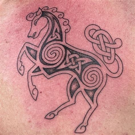 Epona Tattoos The Ancient Celtic Horse